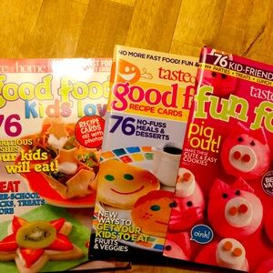 3 Taste of Home Kids recipe books